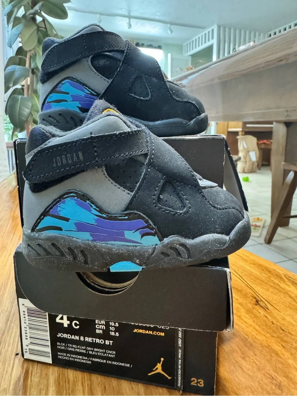 Jordan 8 Retro BT Toddlers - 4C